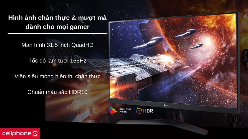 Màn hình LG Gaming UltraGear 32 inch 32GN600
