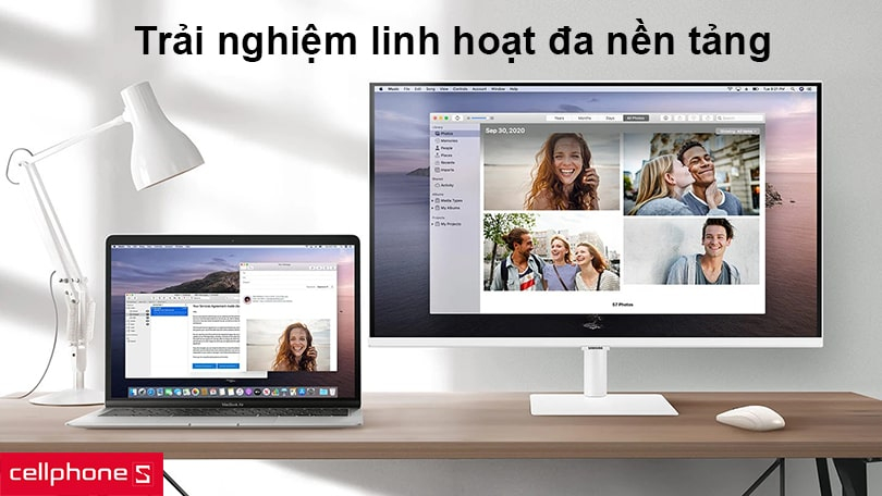 Màn hình thông minh Samsung LS27AM501NEXXV 27