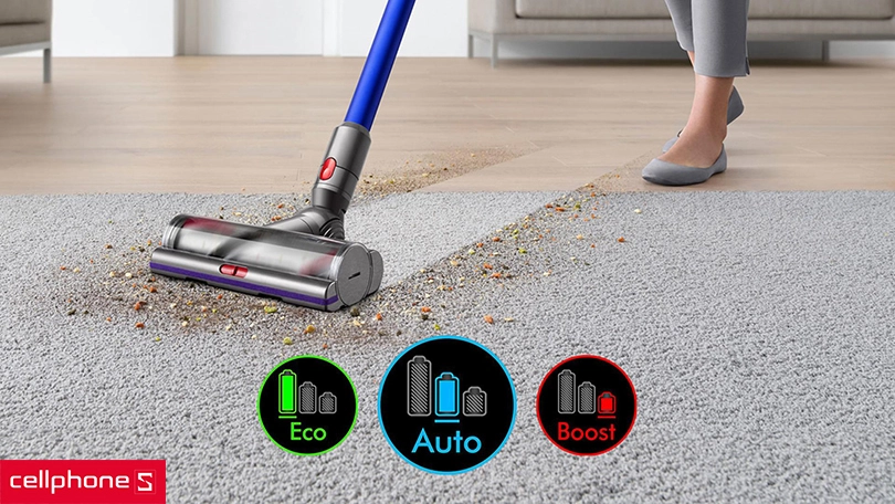 Máy hút bụi cầm tay Dyson V11 Absolute – Thiết kế gọn nhẹ, lực hút mạnh mẽ