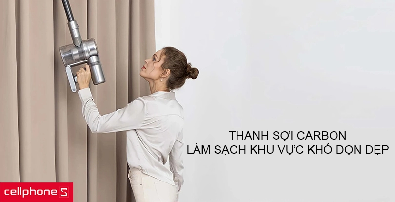 Làm sạch cả khu vực khó dọn dẹp