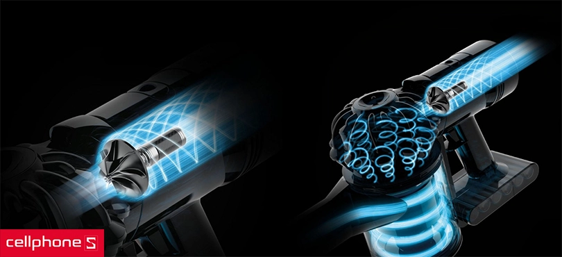 Máy hút bụi cầm tay Dyson V8 Slim Fluffy Plus - Lực hút mạnh mẽ, làm sạch vượt trội