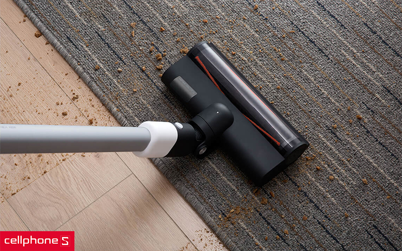 Máy hút bụi cầm tay Roidmi X30 - Bàn chải đa năng, làm sạch hiệu quả