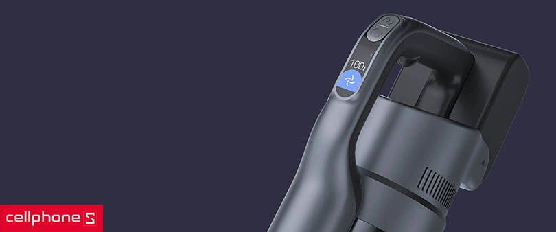 Thiết kế nhỏ gọn dễ cầm tay, hộp bụi dung tích lớn