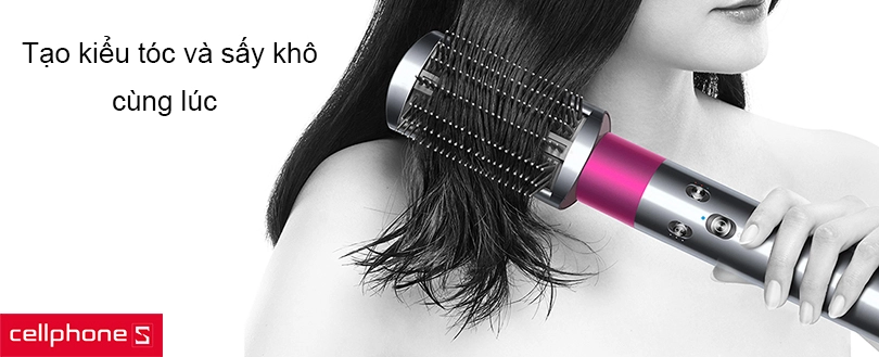 Song song giữa việc tạo kiểu tóc và sấy khô