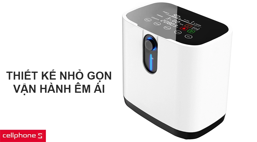 Thiết kế nhỏ gọn, vận hành êm ái 24/24