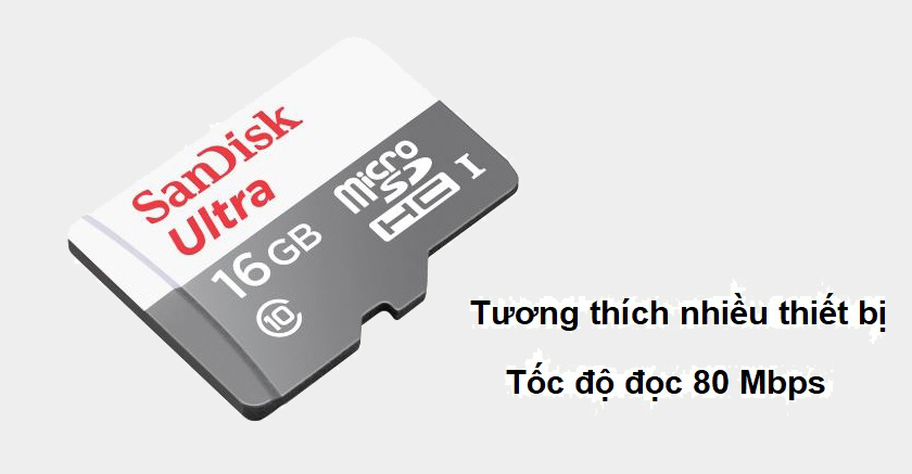 Tương thích nhiều thiết bị, tốc độ lưu trữ nhanh chóng