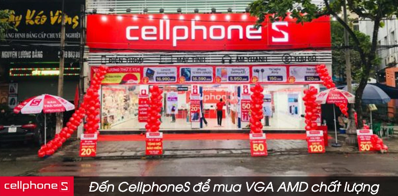 Cellphones địa điểm mua VGA AMD chính hãng giá tốt