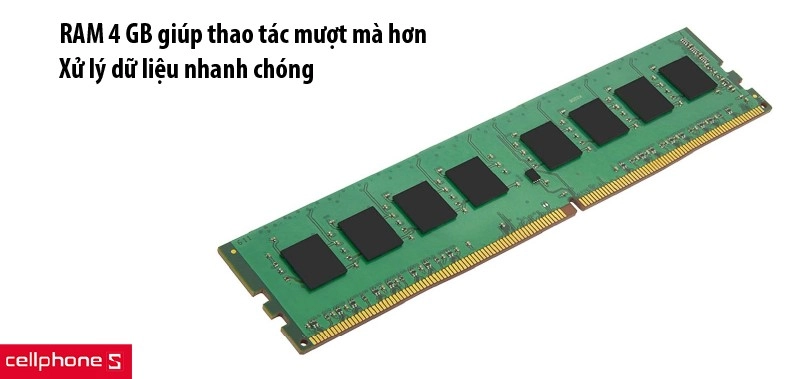 Giới thiệu về RAM 4GB
