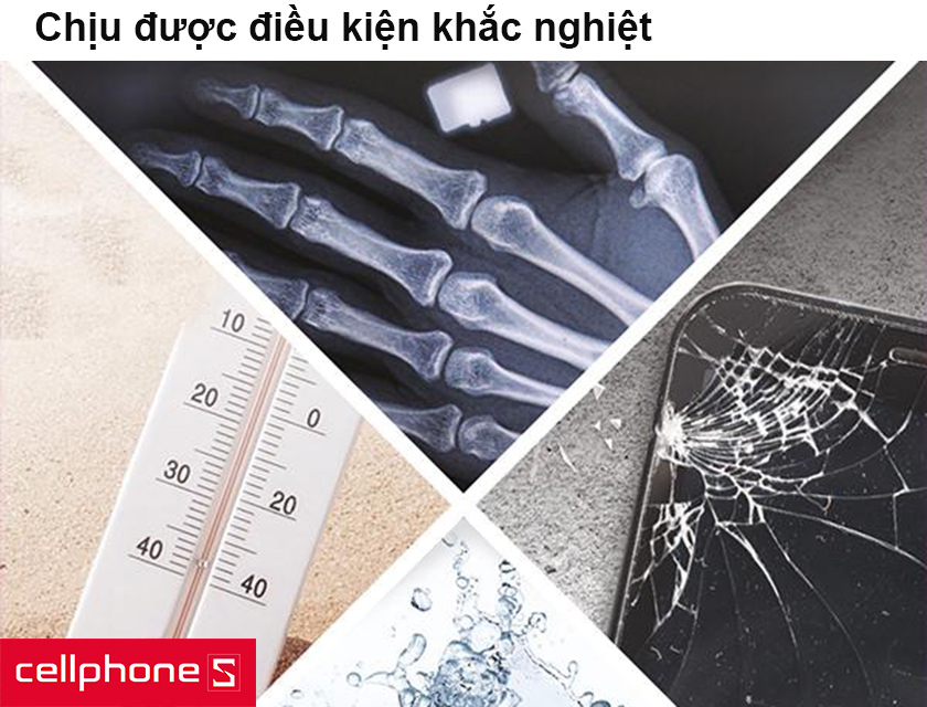 Thiết kế đặc biệt chịu được điều kiện khắc nghiệt