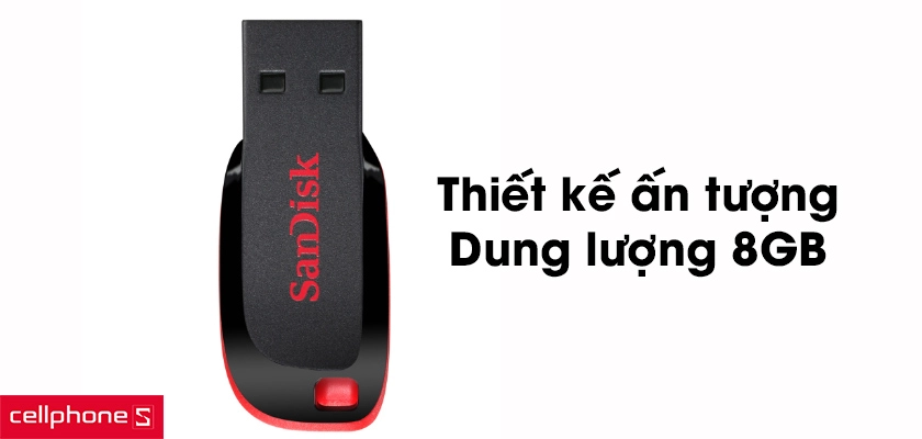 Thiết kế ấn tượng, dung lượng lưu trữ lớn