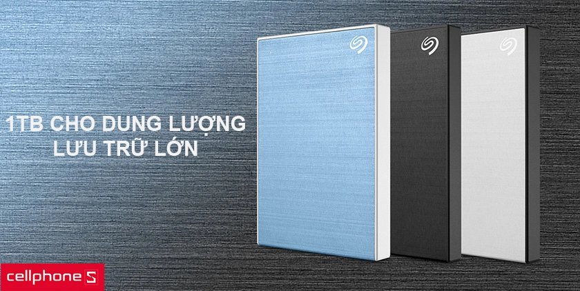Lưu trữ không ngừng với dung lượng "khủng" 1TB
