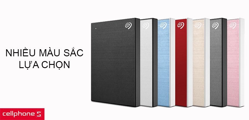 nhiều màu sắc lựa chọn