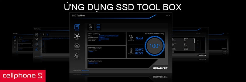 Đáp ứng tốt mọi nhu cầu cùng ứng dụng SSD Tool Box mới