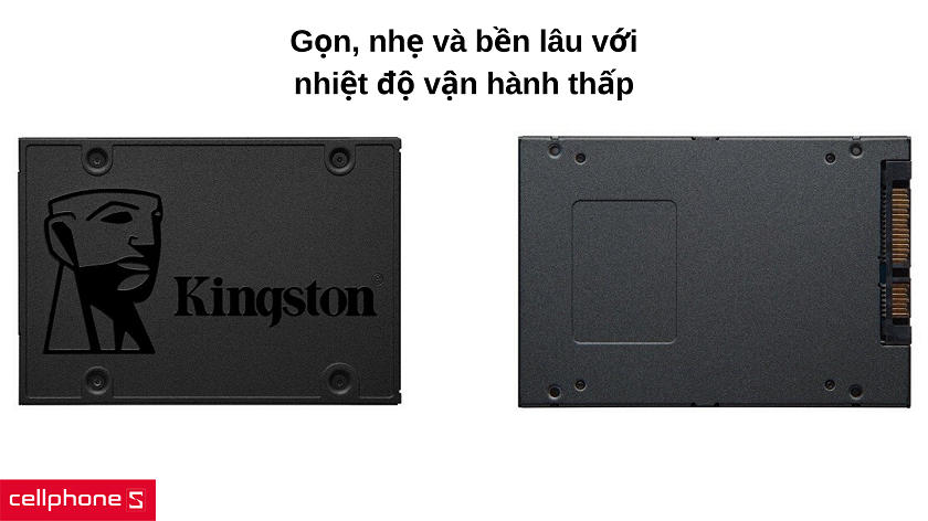 Gọn nhẹ và bền hơn cả ổ cứng truyền thống