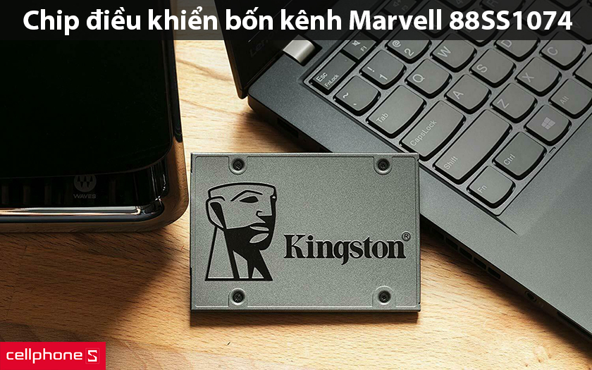 chip điều khiển bốn kênh Marvell 88SS1074