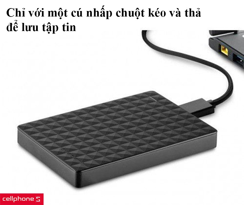 kéo và thả để lưu tập tin
