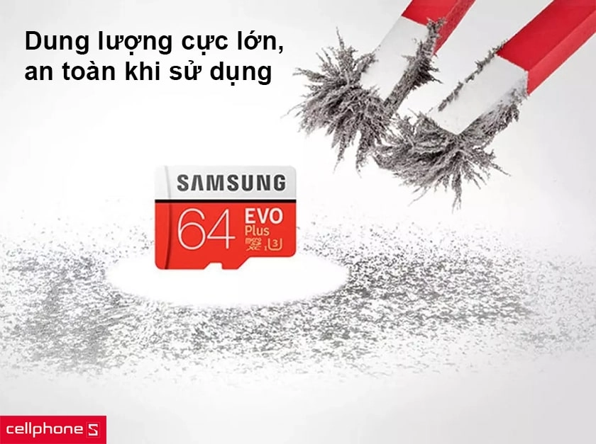 Dung lượng cực lớn, an toàn khi sử dụng