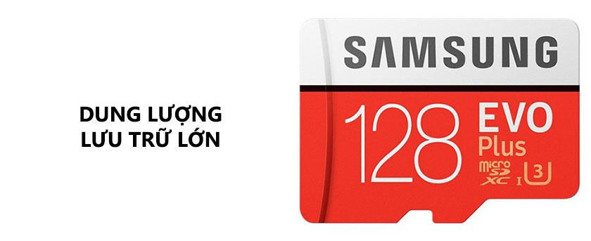 Dung lượng khủng 128GB cho khả năng lưu trữ tuyệt vời