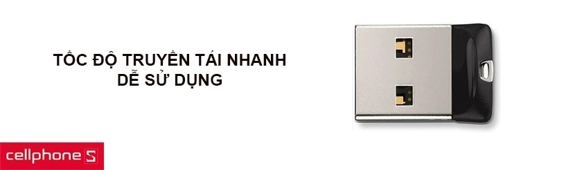 Tốc độ truyền tải nhanh, dễ sử dụng