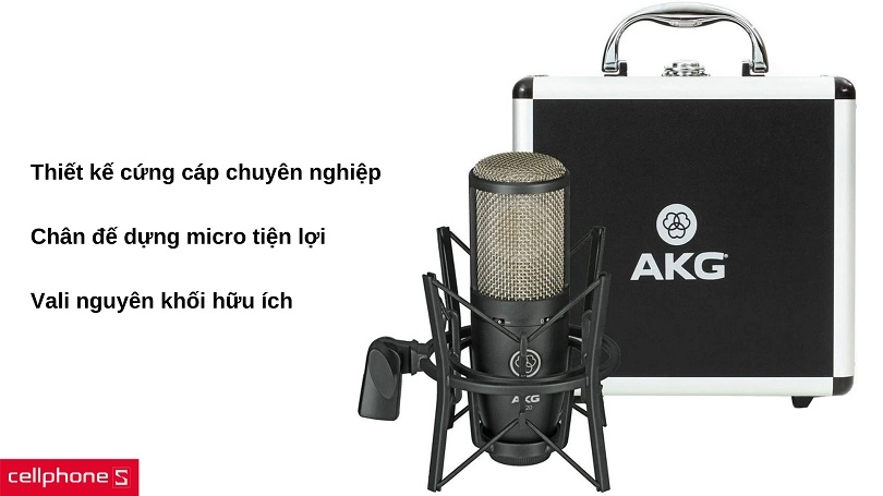 Micro thu âm AKG P220