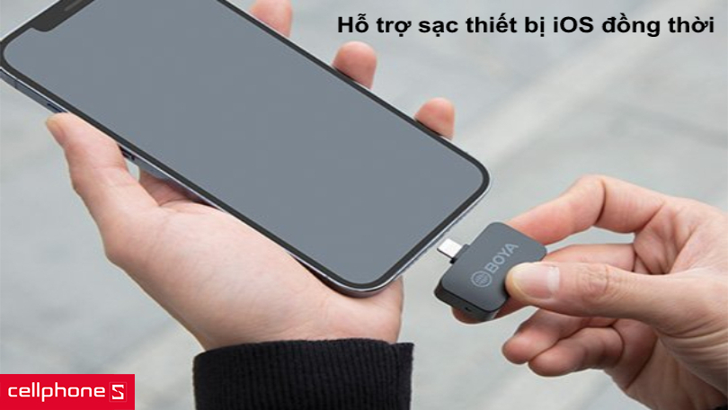 Microphone thu âm không dây BOYA BY-M1LV-D