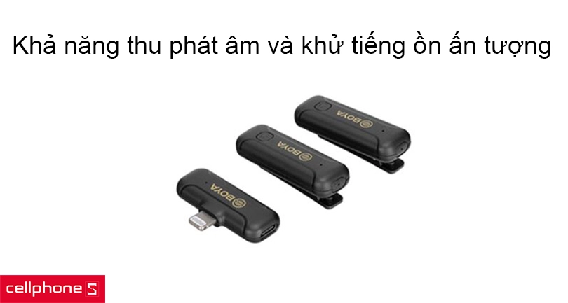 Microphone thu âm không dây Boya By-WM3T2-D2