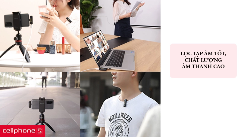 Microphone thu âm không dây BOYA BY-WM3T2-U1