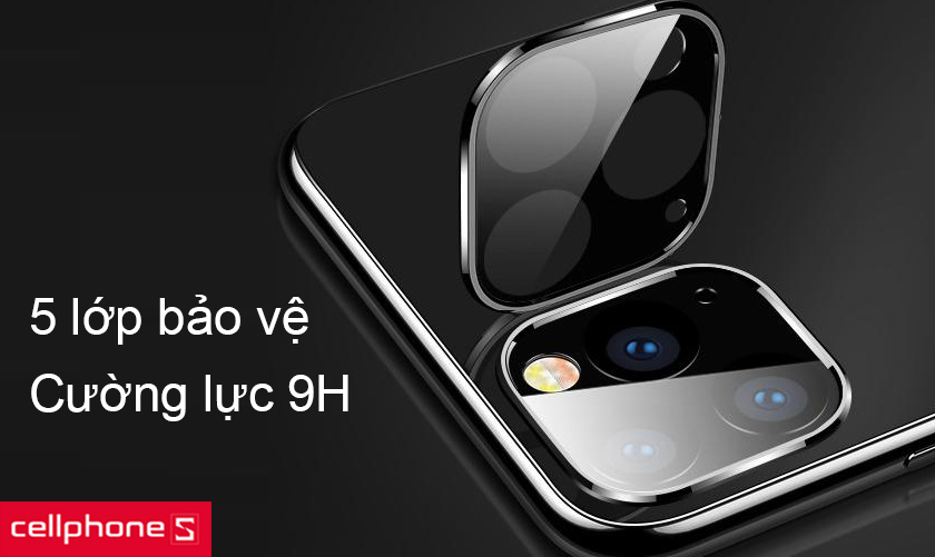 Thiết kế đơn giản với khung bảo vệ hợp kim titan và bộ bảo vệ cao 0.3mm