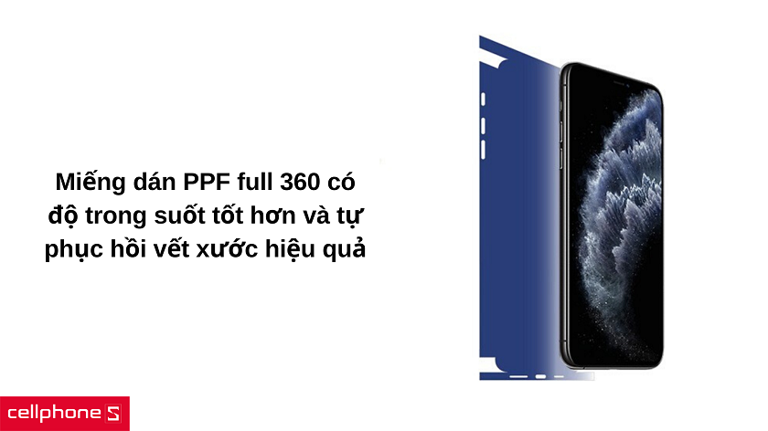 Miếng dán PPF full 360 mặt sau có khác so với miếng dán thông thường?