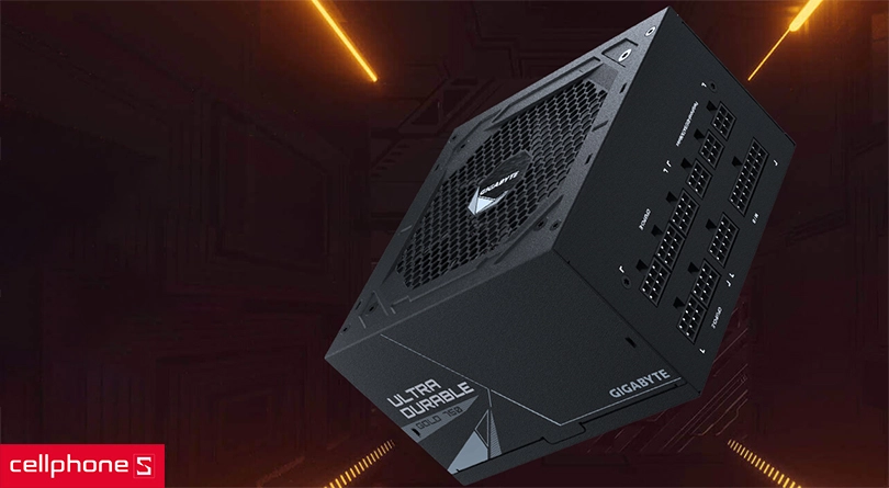 Quạt vòng bi thủy lực điều chỉnh nhiệt, đạt chứng nhận 80 Plus Gold