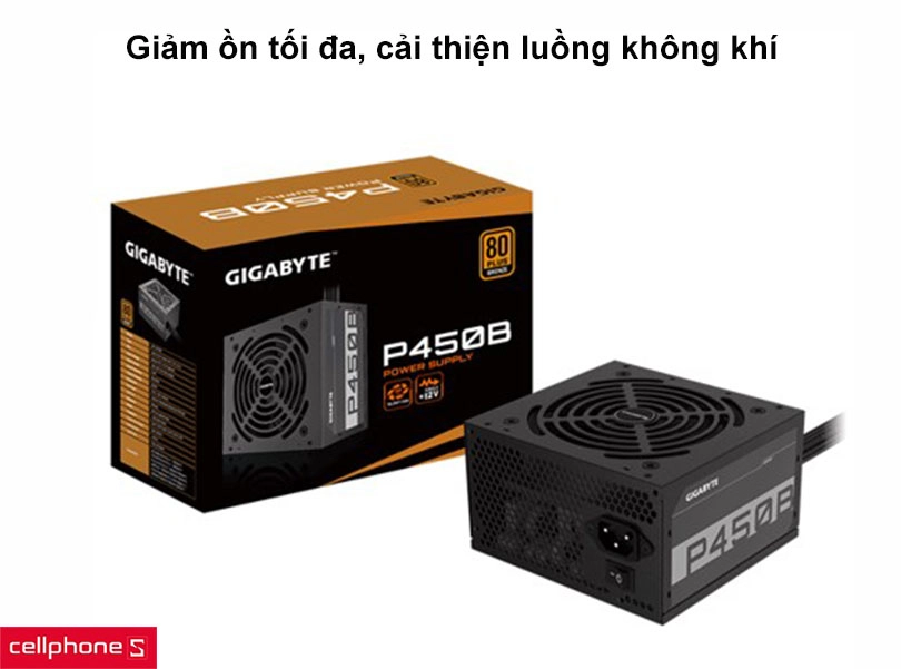 Nguồn máy tính Gigabyte P405B 450W- 80 Plus Bronze