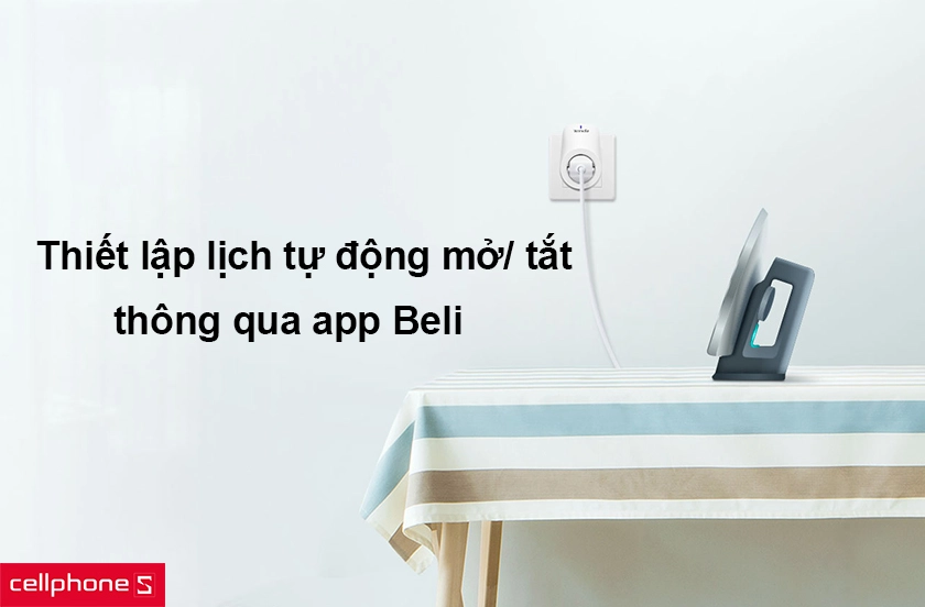 Thiết lập lịch tự động mở/ tắt