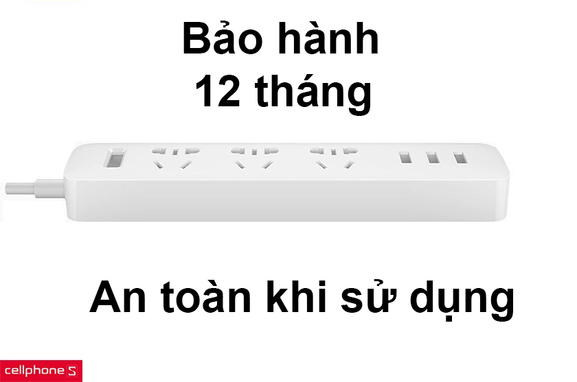 Mua ổ cắm Xiaomi Mi Power Strip chính hãng giá rẻ tại CellphoneS