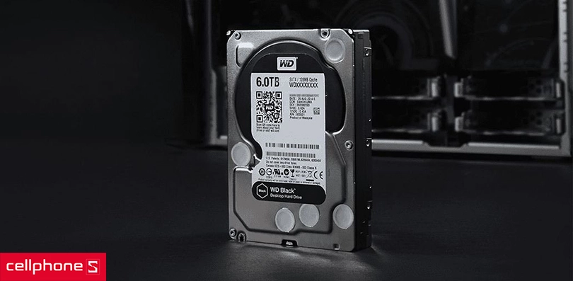 Đánh giá dung lượng Ổ cứng HDD PC WD 4TB Black 7200RPM