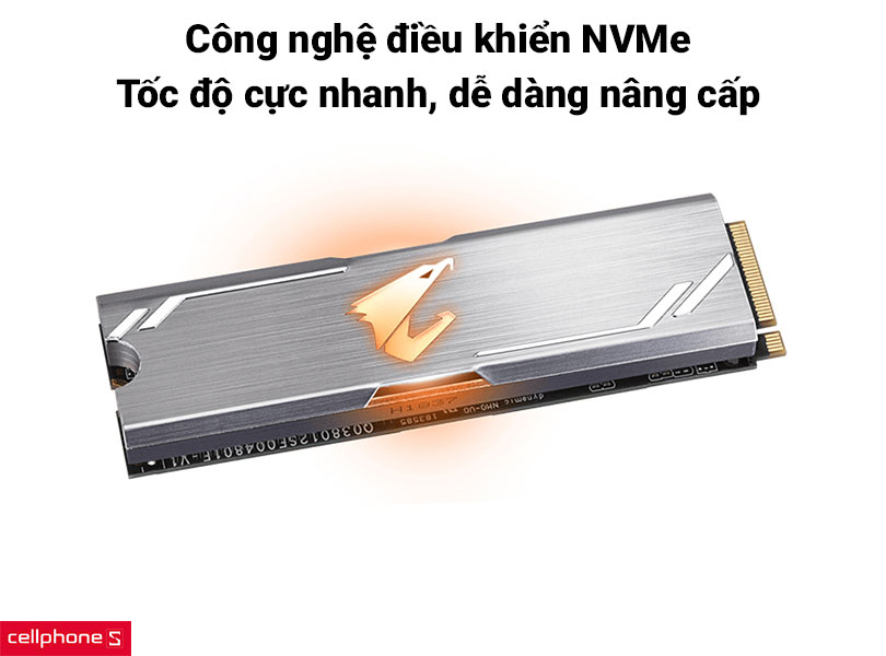 Ổ cứng SSD Gigabyte AORUS RGB 256GB PCIe NVMe (GP-ASM2NE2256GTTDR)