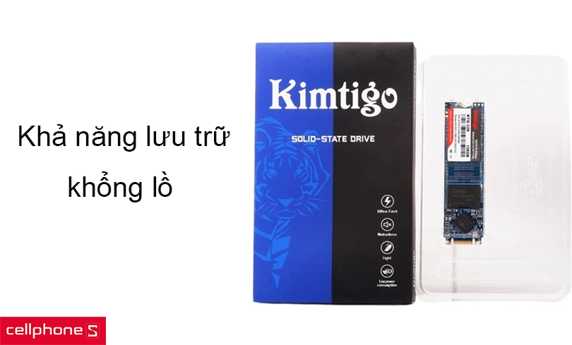 Ổ cứng SSD Kimtigo 256GB M2 SATA K256S3M28KTG320