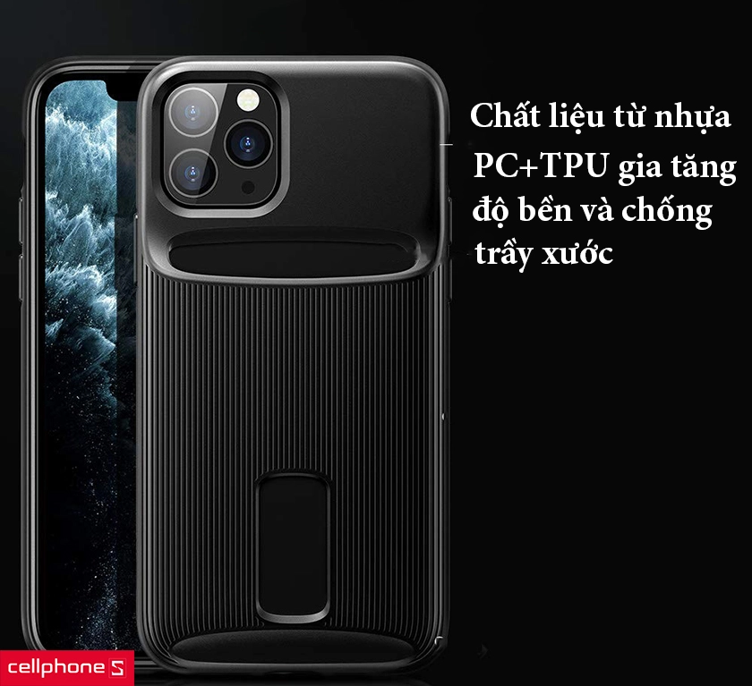 Thiết kế đẳng cấp với hai lớp bảo vệ nhựa PC và TPU