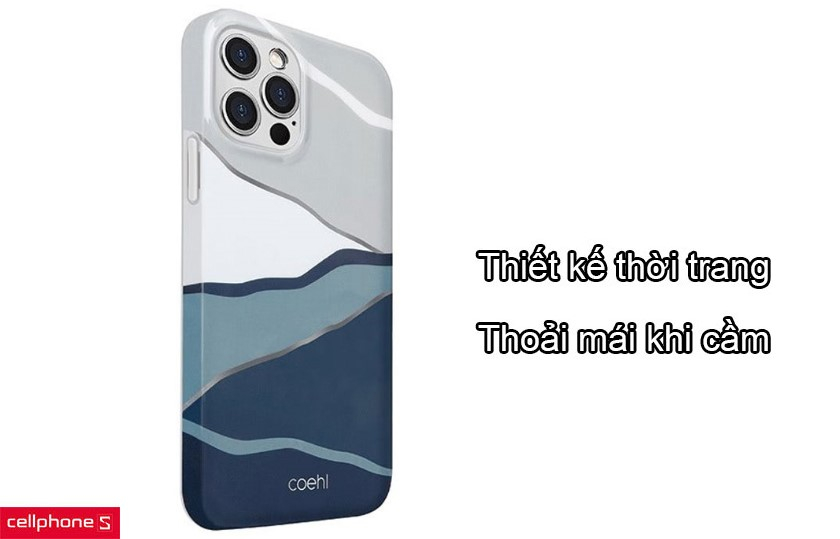 Thiết kế tối giản, thời trang, chắc tay thoải mái khi cầm