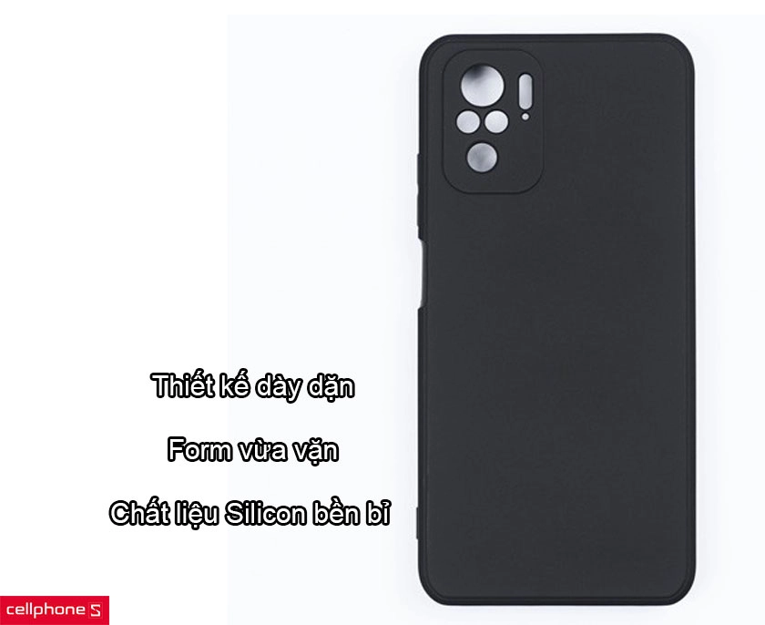 Ốp lưng J-Case Silicone Xiaomi Redmi Note 10 Pro 