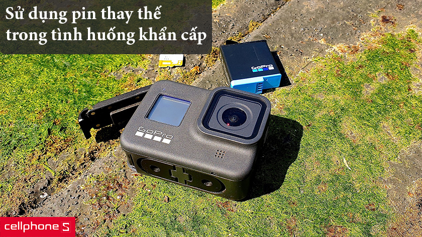 Sử dụng pin thay thế trong tình huống khẩn cấp