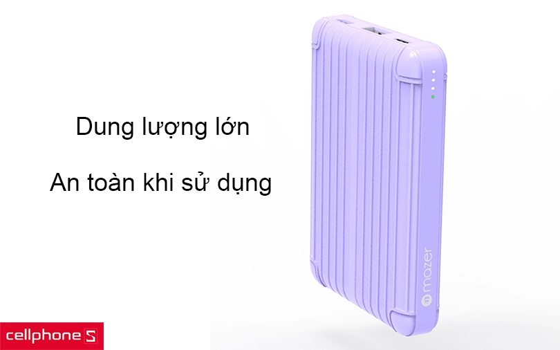 Pin sạc dự phòng Mazer Infinite Boost Super Mini Pocket 8.0 8000mAh version 2