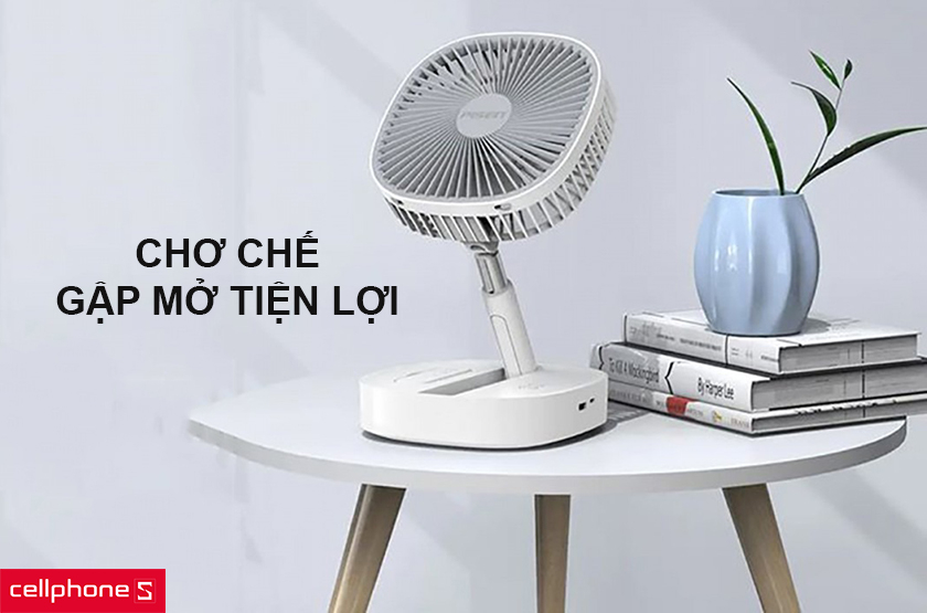 Cơ chế gập mở tiện lợi