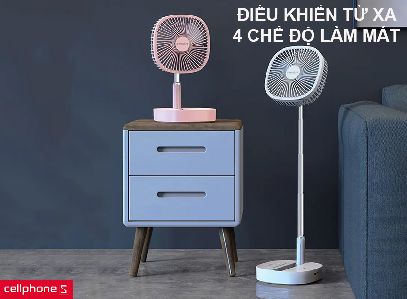Khả năng điều khiển từ xa với 4 chế độ làm mát