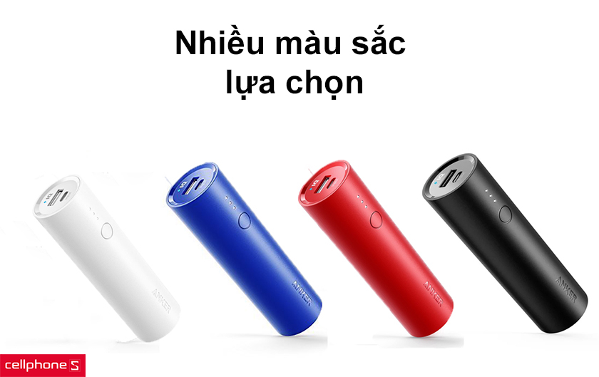 nhiều màu sắc lựa chọn phù hợp mọi cá tính