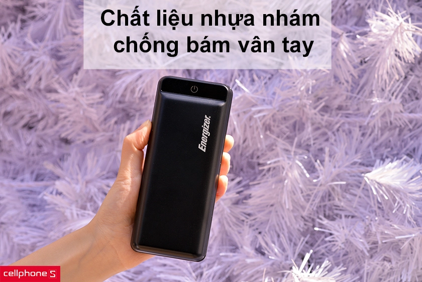 chất liệu nhựa nhám chống bám vân tay