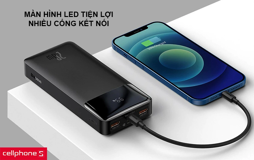 Màn hình LED tiện lợi, nhiều cổng kết nối