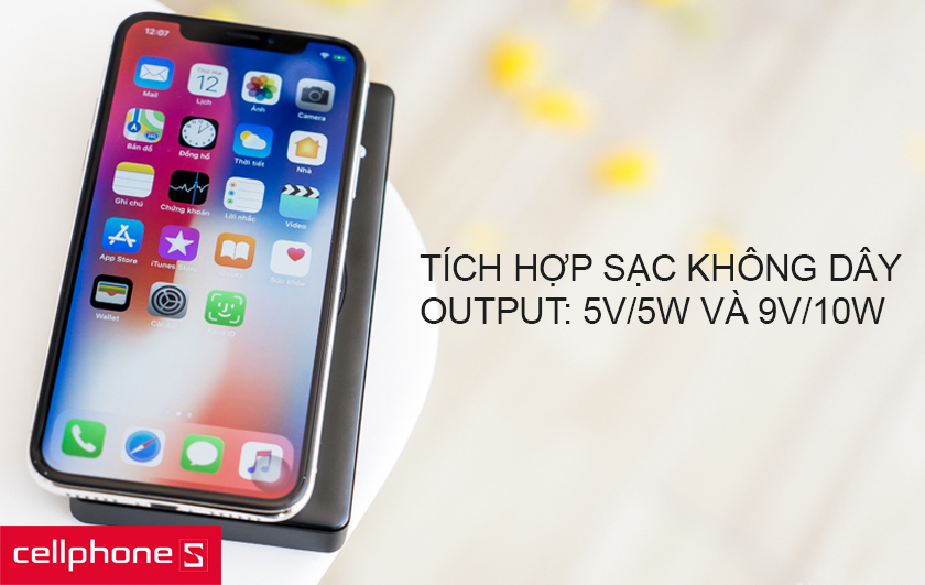 Tích hợp sạc không dây