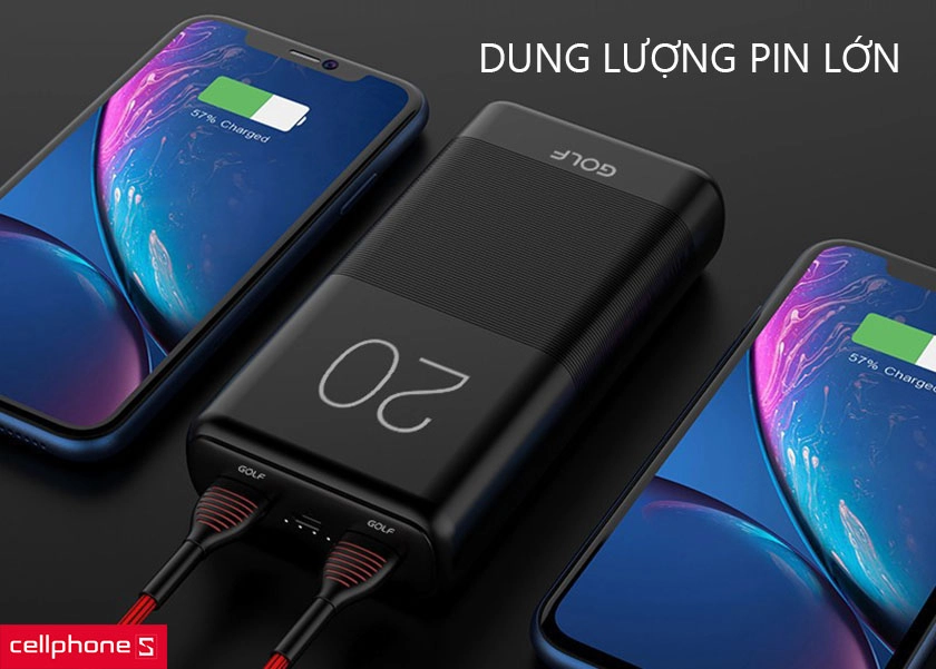 Dung lượng lớn, hỗ trợ nhiều cổng kết nối