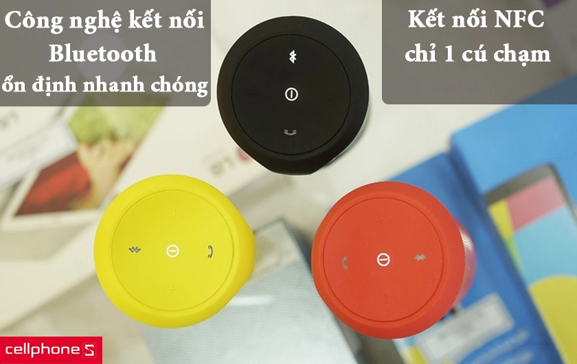 Loa di đông JBL Flip 2 được trang bị công nghệ bluetooth