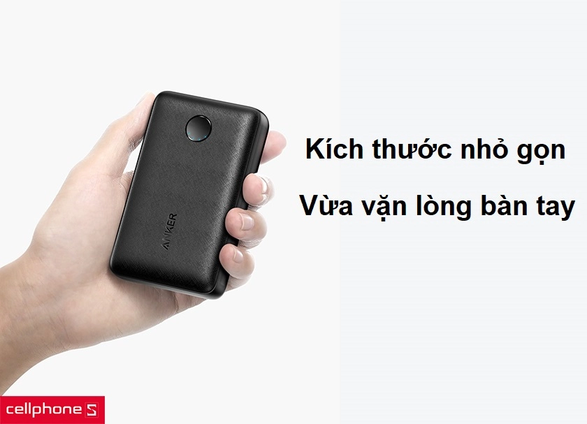 Kích thước nhỏ gọn